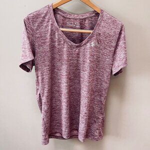 Under Armour Loose Fitting Heathered Shirt- Size Medium‎
